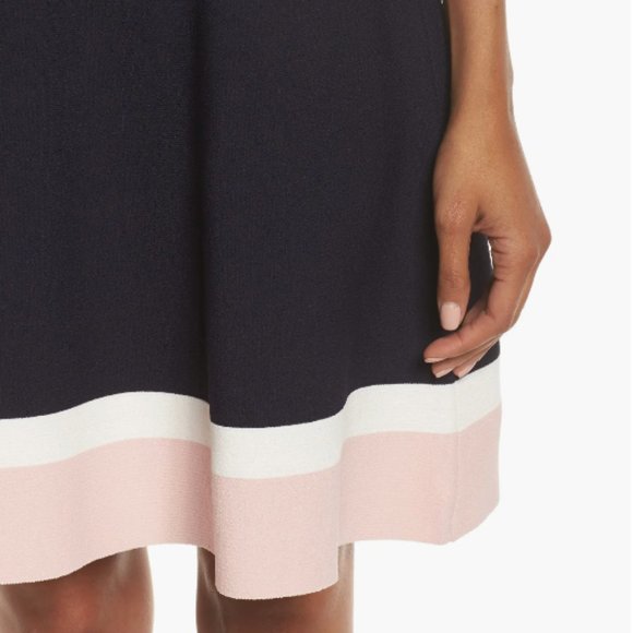 Eliza J Fit & Flare Knit Dress (Size 6) - Picture 7 of 8